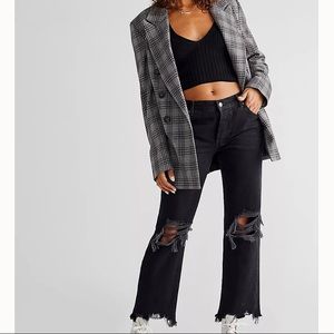 Free People Black Jeans